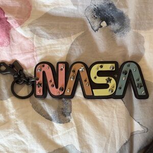 Coach Colorful NASA Keychain